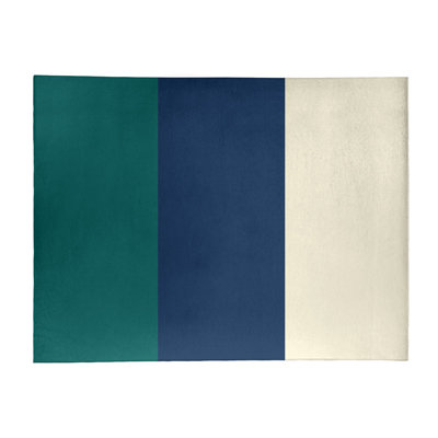 Chenille Striped Indoor Rug
