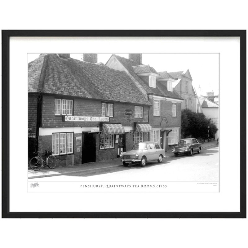 Penshurst, Quaintways Tea Rooms C1965 by Francis Frith - Single Picture Frame Print, 60cm H x 80cm W x 2.3cm D