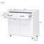 Two Door Side Table-White