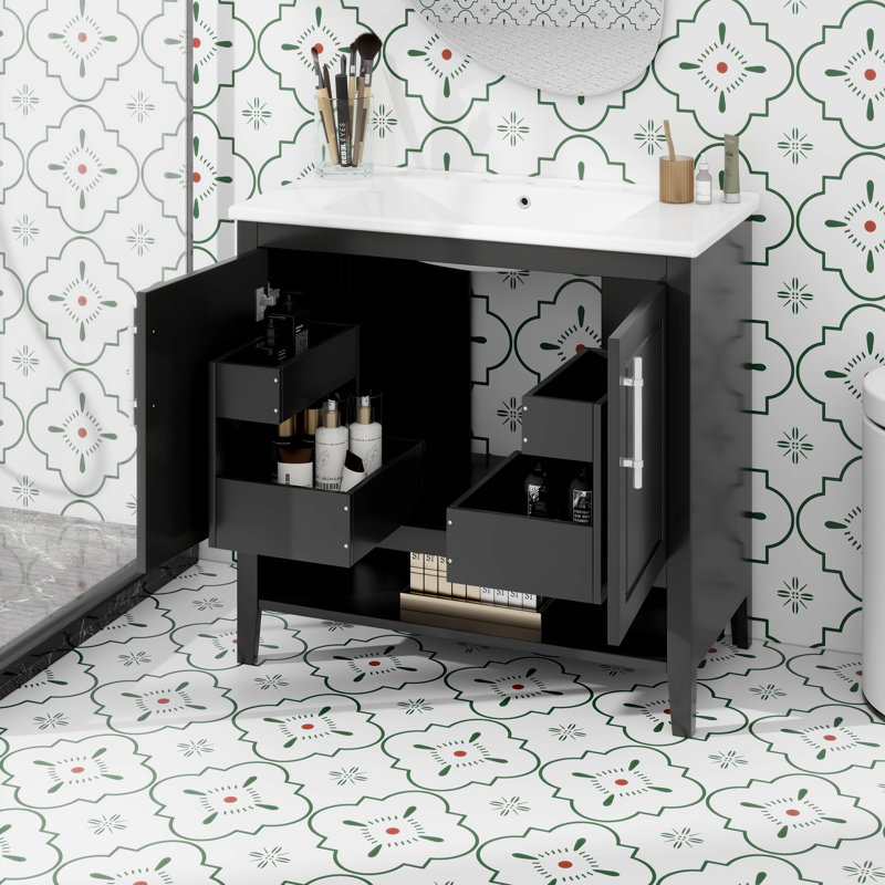 Meuble-lavabo 36 po avec lavabo et tiroirs 36 po