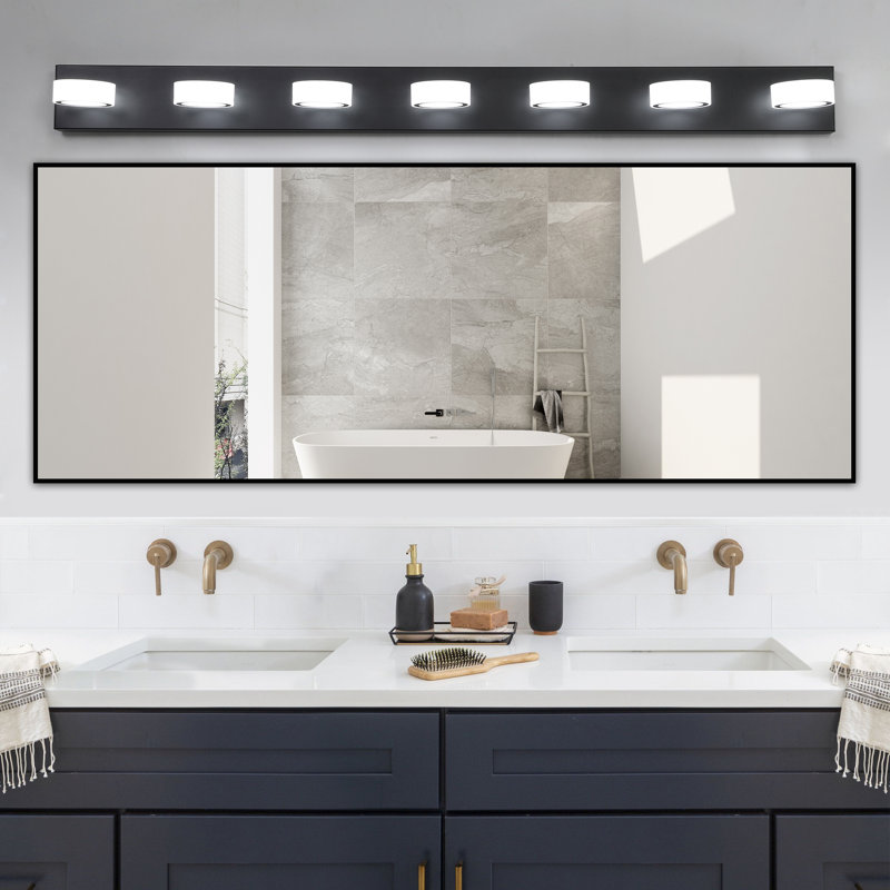 52" Modern 7-light Led Vanity Light, 7 Lights
