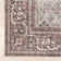 Jeccica Distressed Vintage Medallion Jute Blend Polyester Area Rug