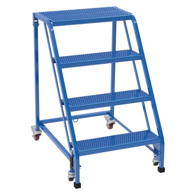 Carmans 4 - Step Steel Library Ladder
