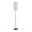 Lampe sur pied en métal doré 62 po Kelci-37074986