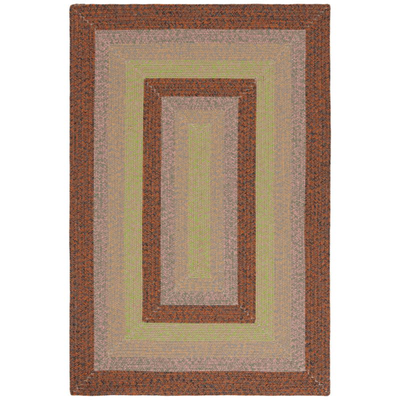 Tapis d'intérieur / extérieur lavable à la machine performance à chevrons Olathe Performance, Rectangle 2 pi x 3 pi