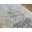 Tapis en laine vert/bleu 8 pi x 9 pi 10 po one-of-kind à la main noué la Dace
