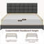 Lit plateforme tapissier Contemporary-1010778105-1010778108