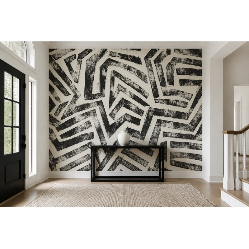 Papier peint fond blanc fond blanc murale, 100 po x 96 po, Non-Woven Nonpasted