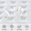 Matelas hybride à ressorts ensachés 12 pouces TG-1064843998