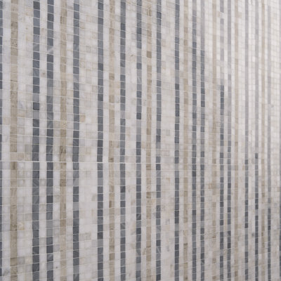 Minute 12" x 12" Marble Grid Wall & Floor Tile
