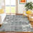 Machine Washable Indoor/Outdoor Molewski ACN2349 Abstract Rug-1816830959