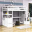 Lit mezzanine pour enfant avec tiroirs Casandra-741102682-741102681