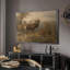 «Vintage Animal Print», reproduction d'art sur toile encadrée-98716728