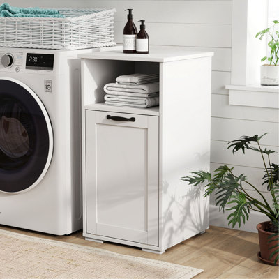 Laundry Cabinet ,With 1 Removable Liner Bags