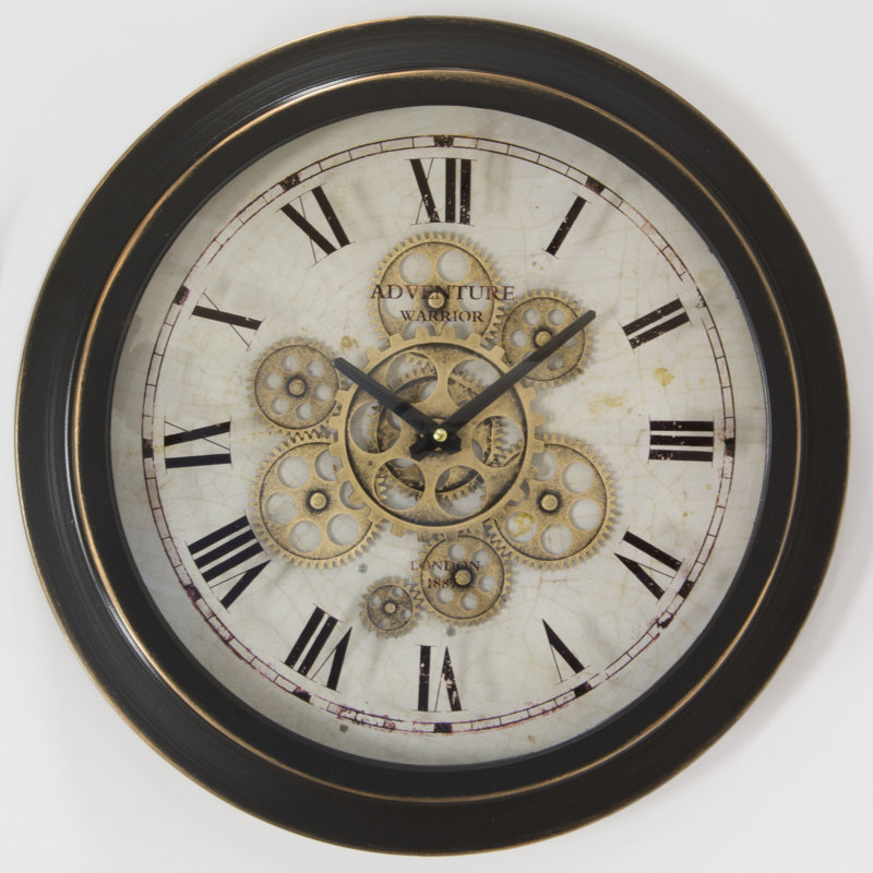 Alheli Metal Wall Clock