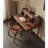 Small sized solid wood desk