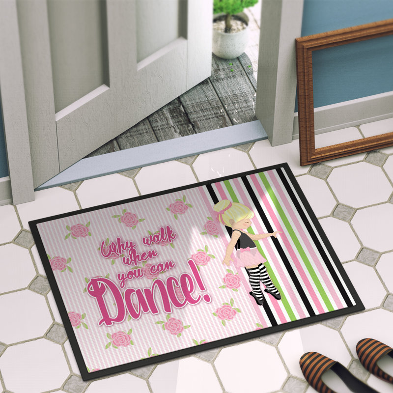 Rug, Red/Pink, 24"W x 36"L