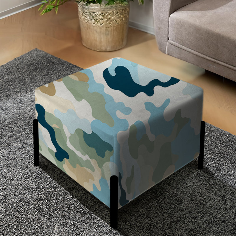 Mélange de camouflage Oasis - repose-pieds carré camouflage