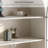Retro Simple White Iron Bookcases