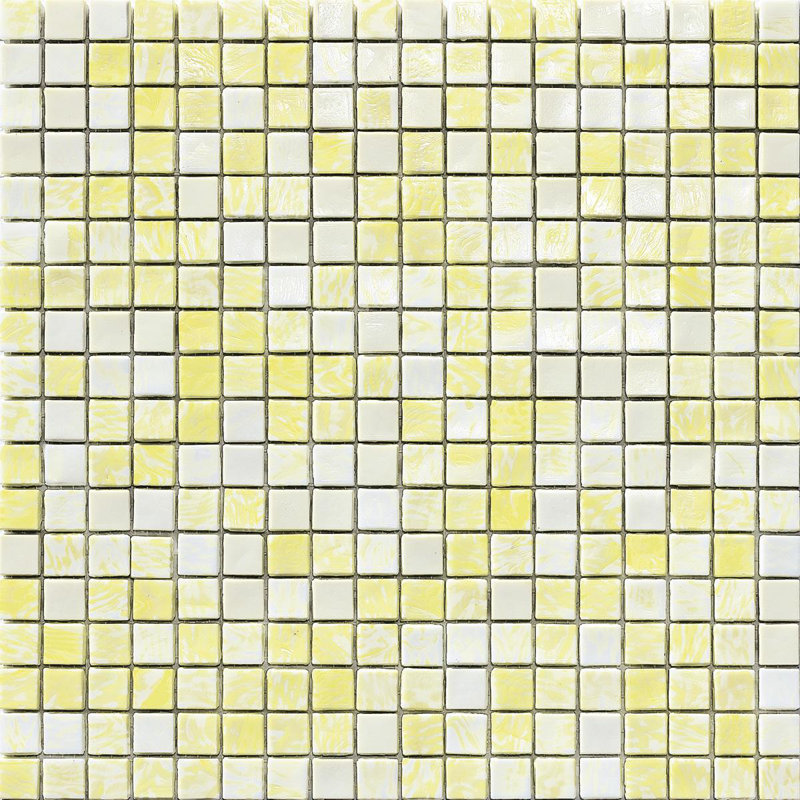 Cadmium 1 5/8" x 5/8" Glass Mosaic