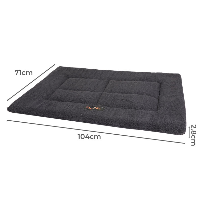 Polyester Pet Bed, 2.8cm H x 104cm W x 71cm D