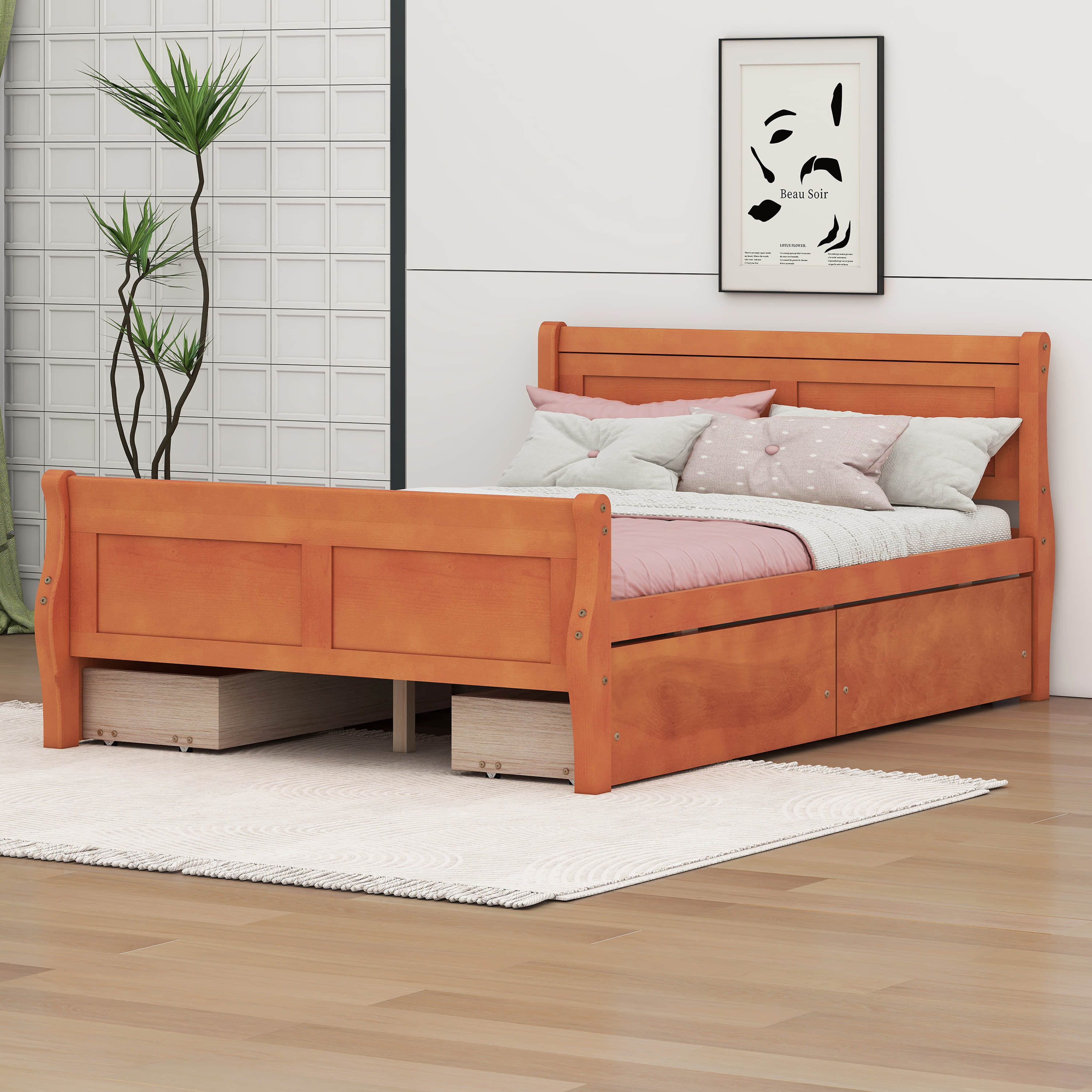 Alcott Hill® Cierah Platform Storage Bed | Wayfair