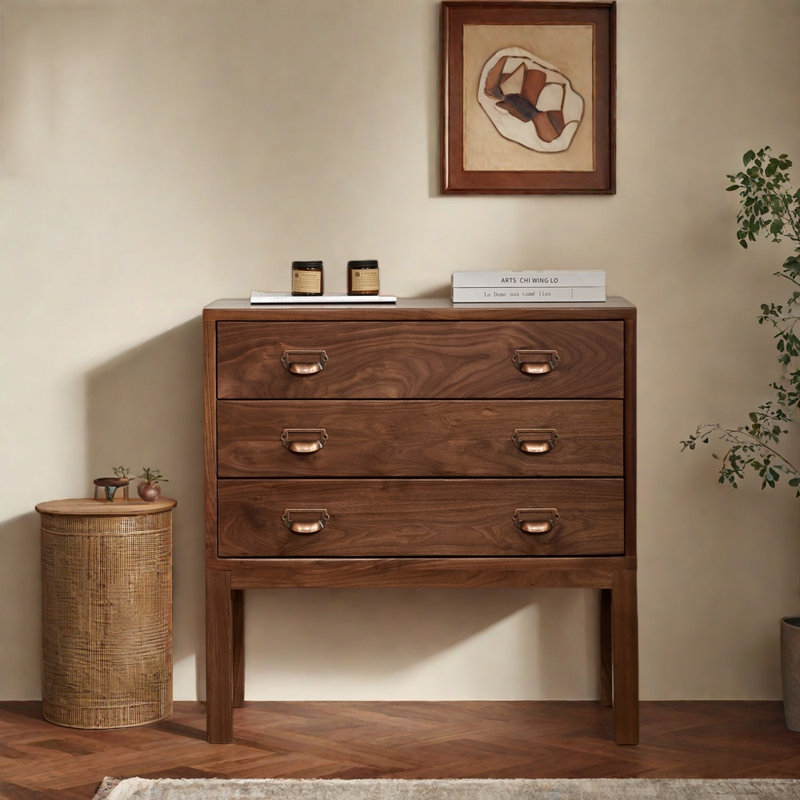 Chinese Style Solid Wood Console Cabinet