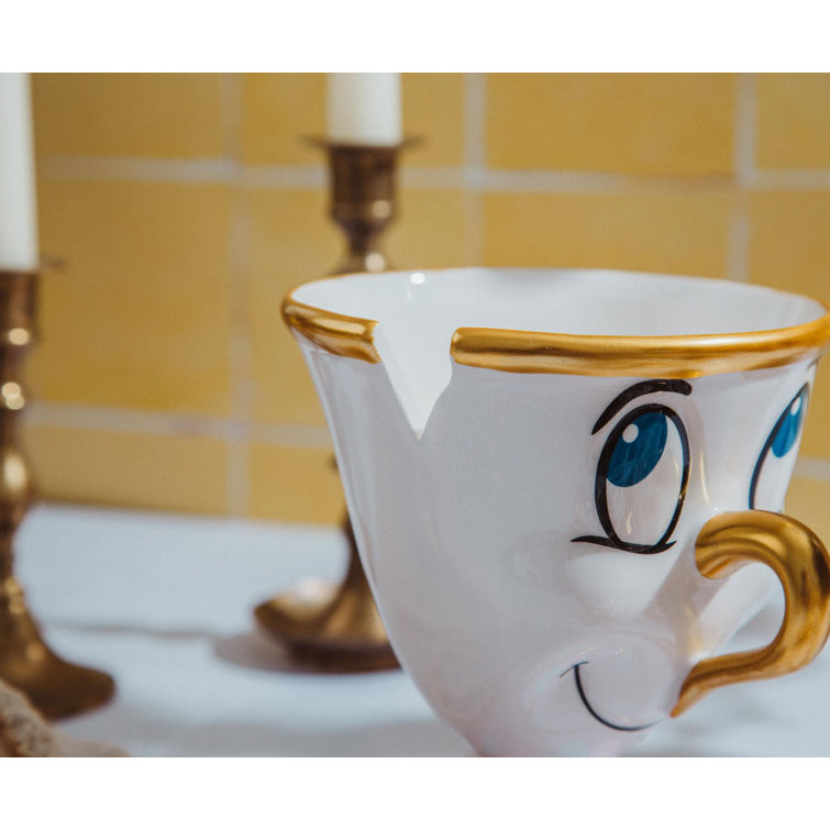  Disney Chip Mug - Beauty and the Beast Tea Cup Sculptural Mug :  Home & Kitchen