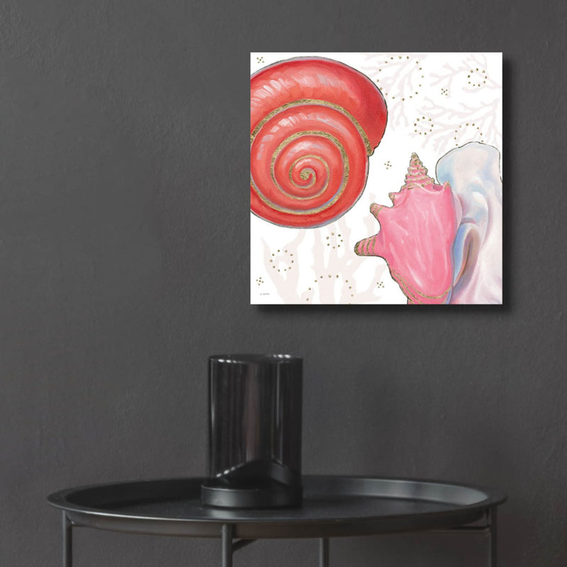 «Shimmering Shells 4» par James Wiens, art mural en verre acrylique