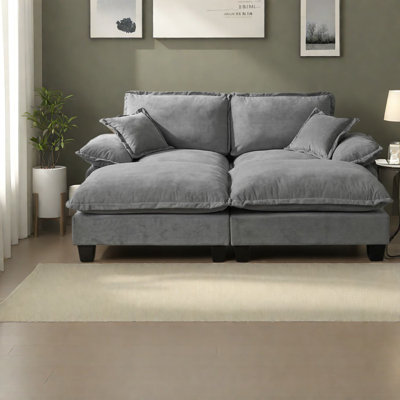 Canapé modulaire en chenille modulaire Cloud Comfort, Cloud