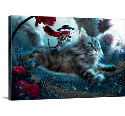 1x Christophe Kiciak - Wrapped Canvas Photograph