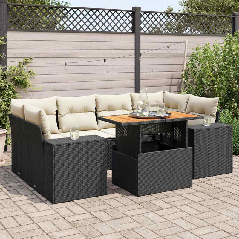Ensemble de canapé de jardin Vidaxl