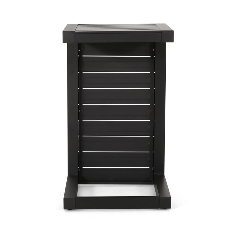 TABLE EN C NOIR, Noir