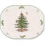 Spode Christmas Tree Sculpted Oval Platter 14"