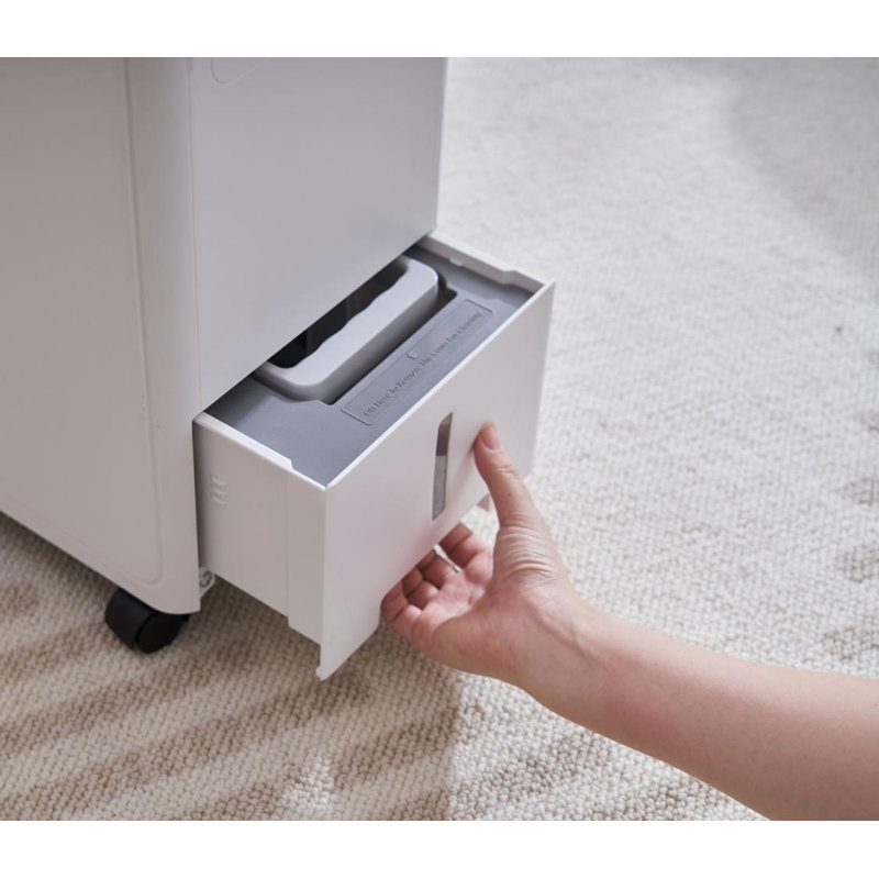 Déshumidificateur à console 50 pintes Ecohouzng pour pièces jusqu'à 45,5 pieds cubes