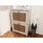 Spacious 2 Entryway Shoe Rack - Stable For Up To 12 Pairs, Quick Access, Antique Grey Engineered Wood, 9.18 In Width Storage And Convenient, Holds Easy