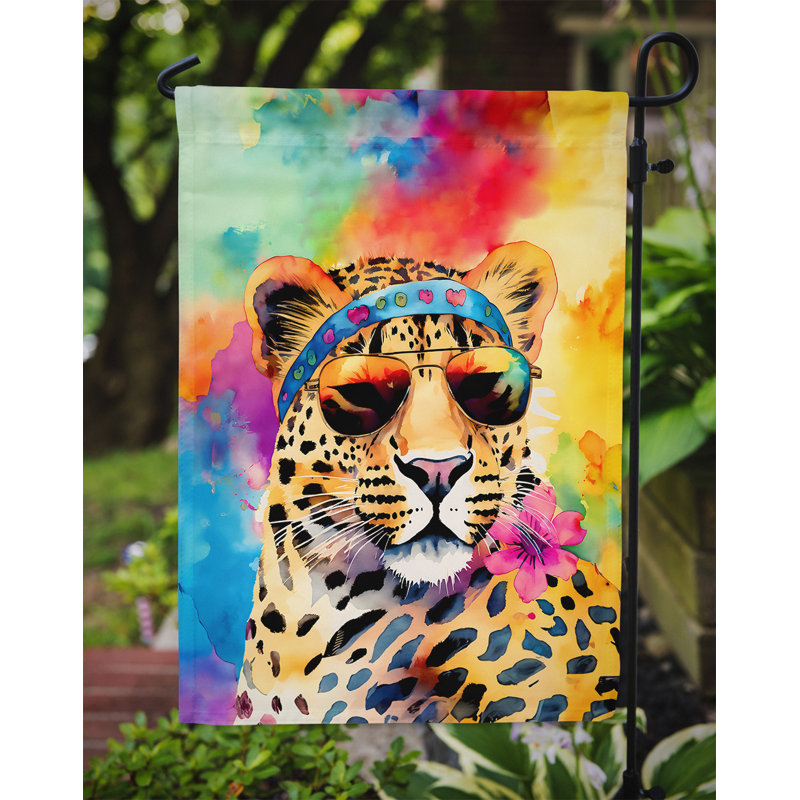Drapeau de jardin hippie
