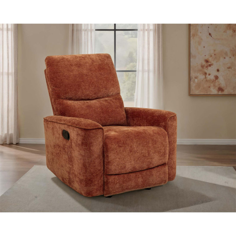 Fauteuil inclinable et oscillant Trask Burnt