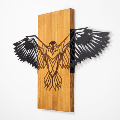 Handmade Wall Decor on Solid Wood