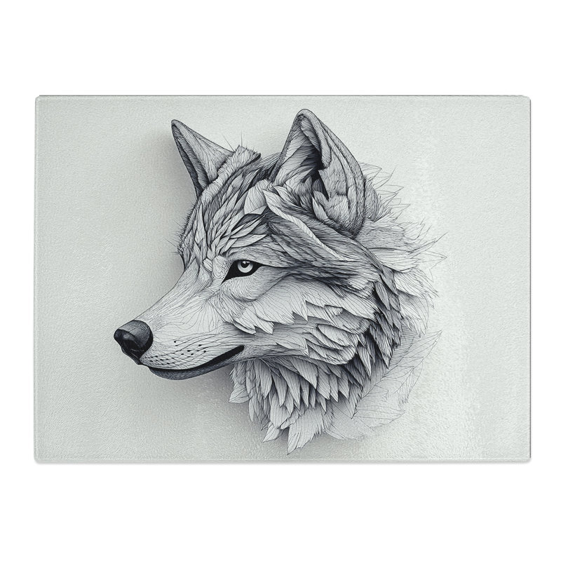 Wolf  Glass Chopping Board