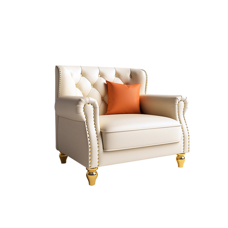 Fauteuil de salon en cuir American