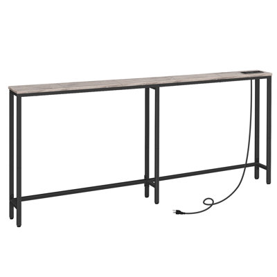 Castiglione Console Table Sofa Table with Power Outlet