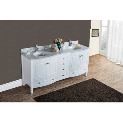 Ensemble de meuble-lavabo double 72 po Kaminski