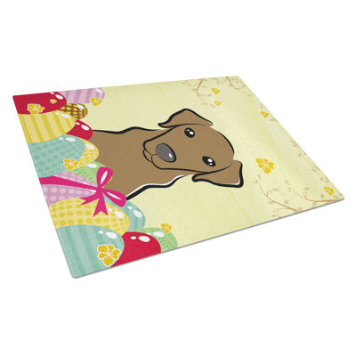 Planche à découper en verre trempé à caroline de pâques