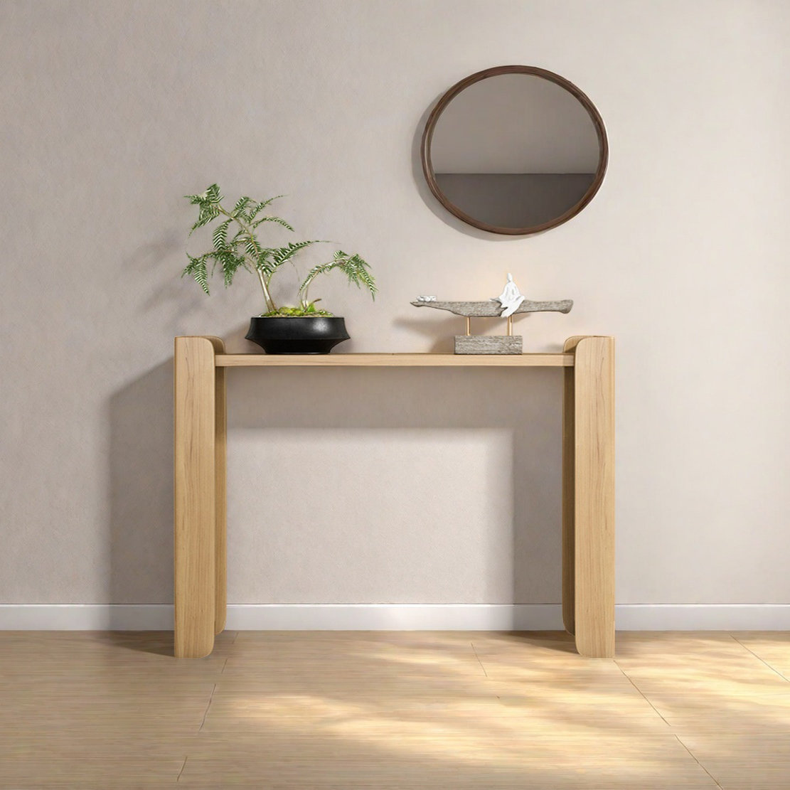 interanest Modern Minimalist Solid Wood Console Table | Wayfair