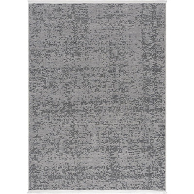 Ruglenza Modern Woven Rug - Washable Soft Touch Carpet, Non Slip Base, Easy Clean Wool Blend Texture, Decorative Area Rug for Living Room & Bedroom