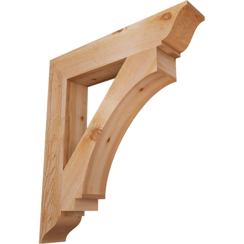 Support impérial traditionnel, H 38 po x l 6 po x P 34 po, Cèdre rouge