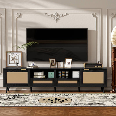 Meuble télé Modern Farmhouse Rattan