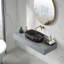 Lavabo vasque ovale en résine