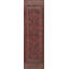 Tapis de couloir géométrique en laine 2x8
